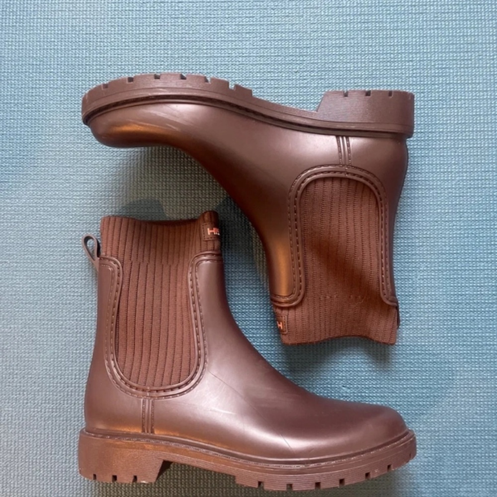 Brown Heeled Boots for Women
